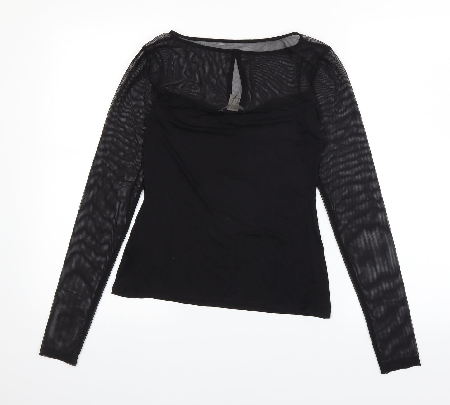 H&M Womens Black   Basic T-Shirt Size S