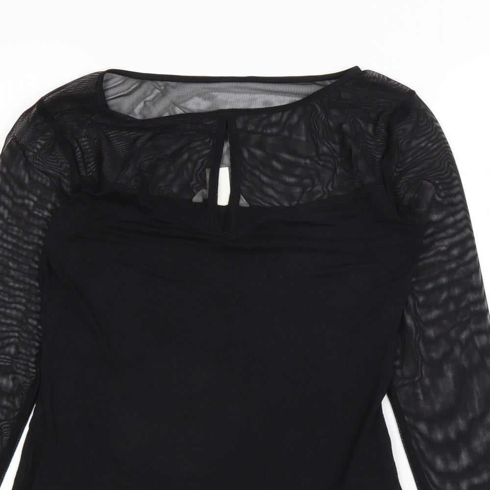 H&M Womens Black   Basic T-Shirt Size S