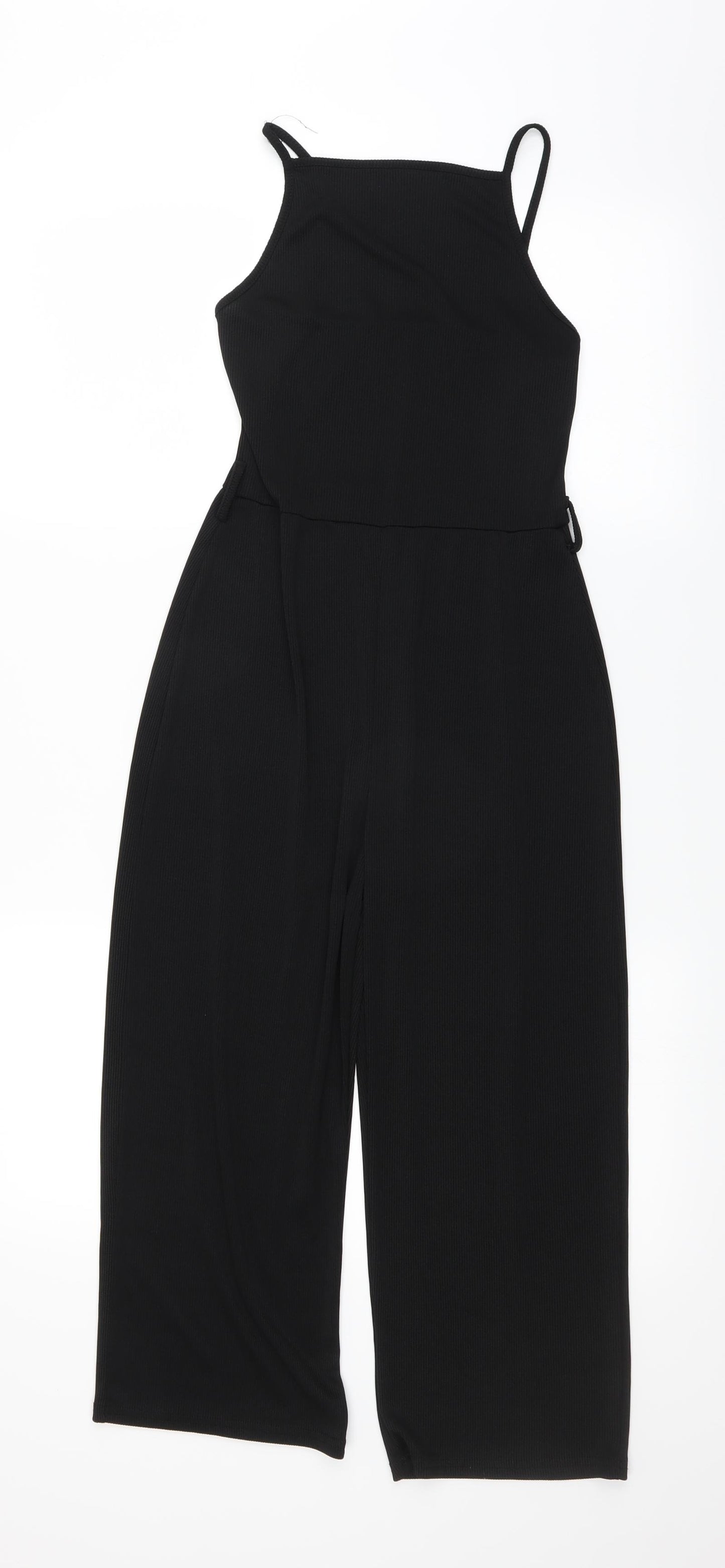 Boohoo Womens Black   Bodysuit One-Piece Size 10