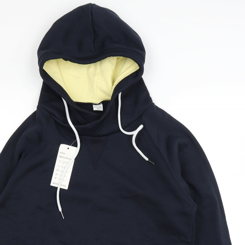 Preworn Mens Blue   Pullover Hoodie Size M