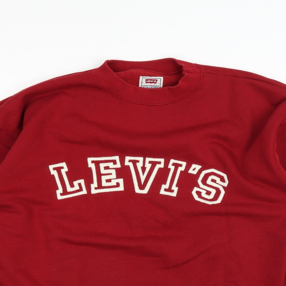 Levi's Mens Red   Pullover Jumper Size S