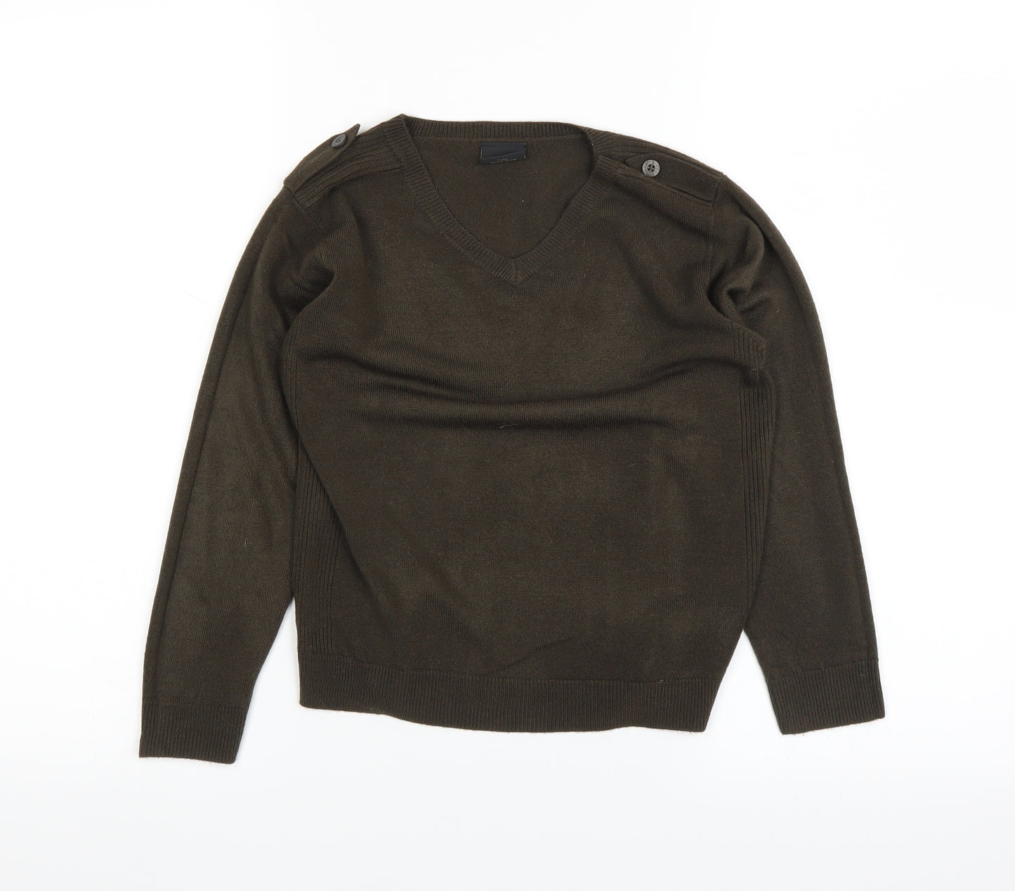 NEXT Boys Green   Pullover Jumper Size 7 Years