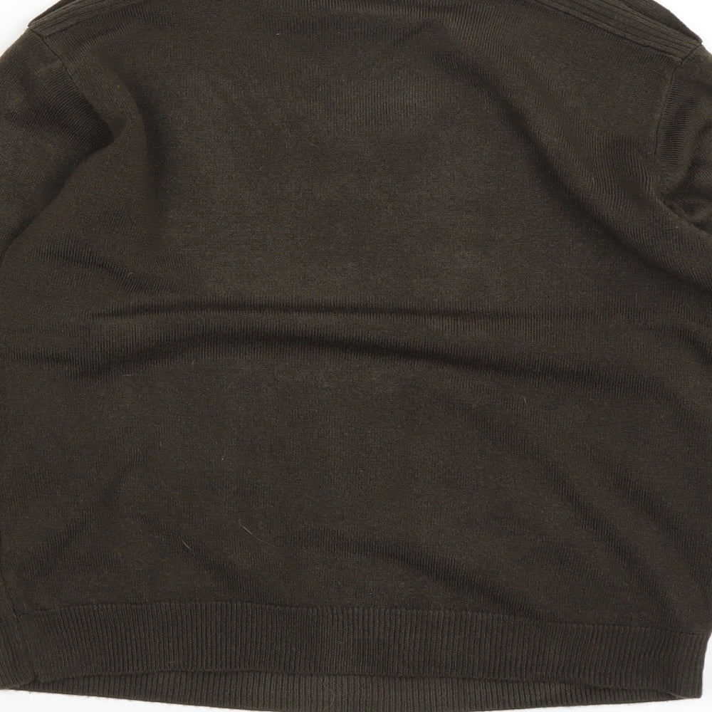 NEXT Boys Green   Pullover Jumper Size 7 Years