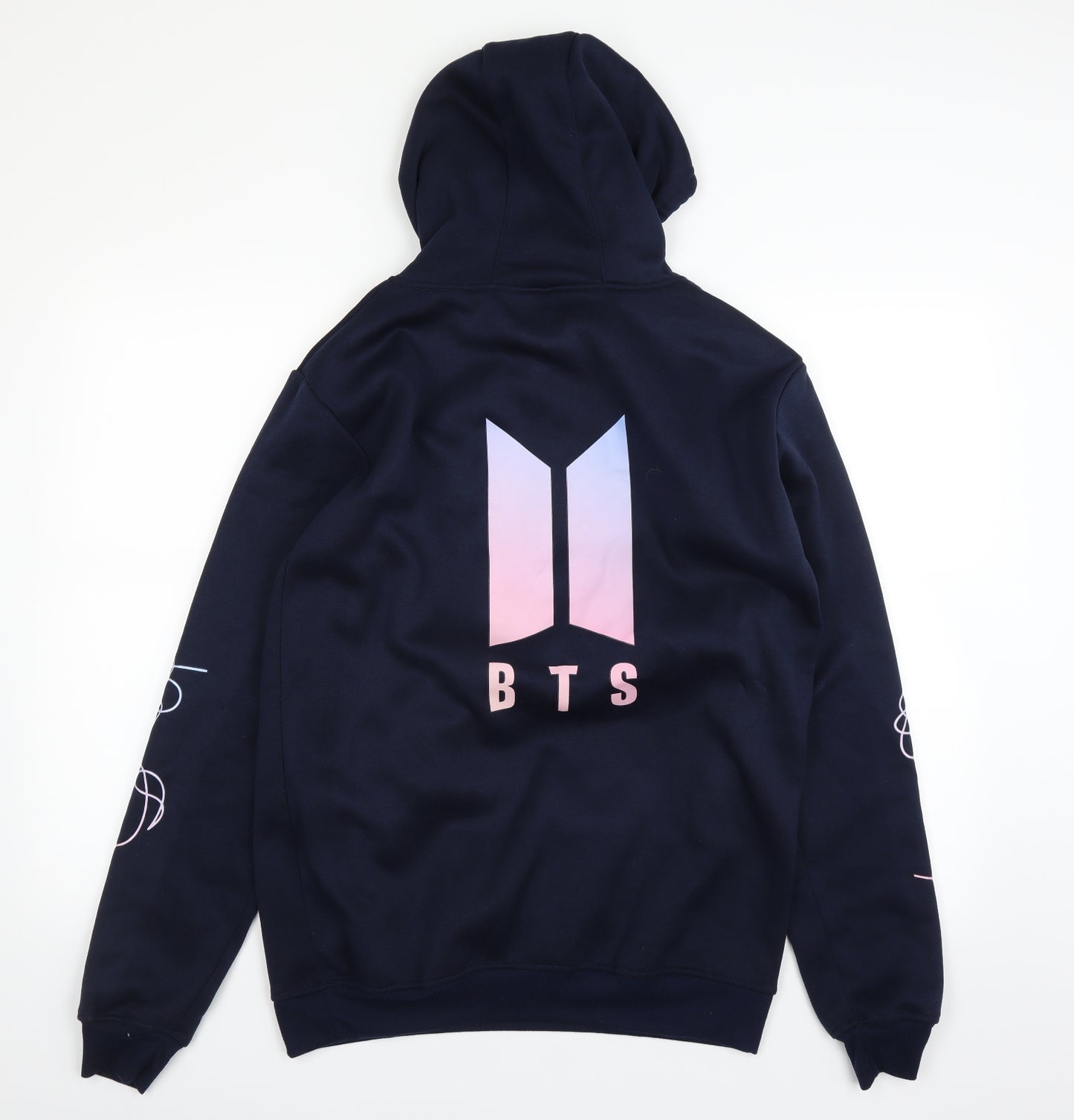 Preworn Mens Blue   Pullover Hoodie Size L