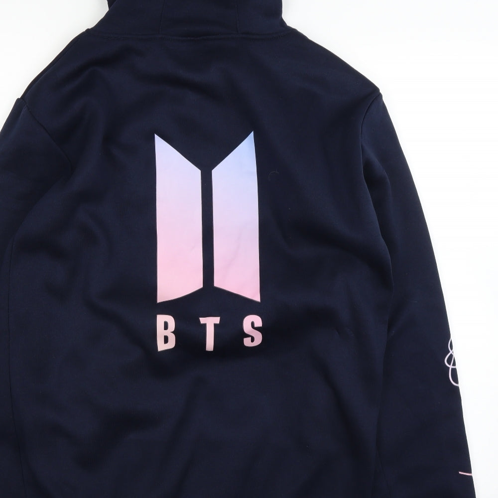 Preworn Mens Blue   Pullover Hoodie Size L