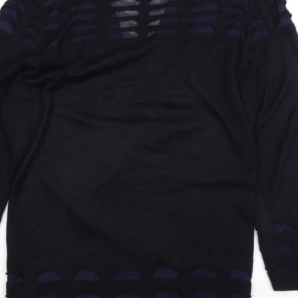 Marks and Spencer Womens Blue   Cardigan Jumper Size 14