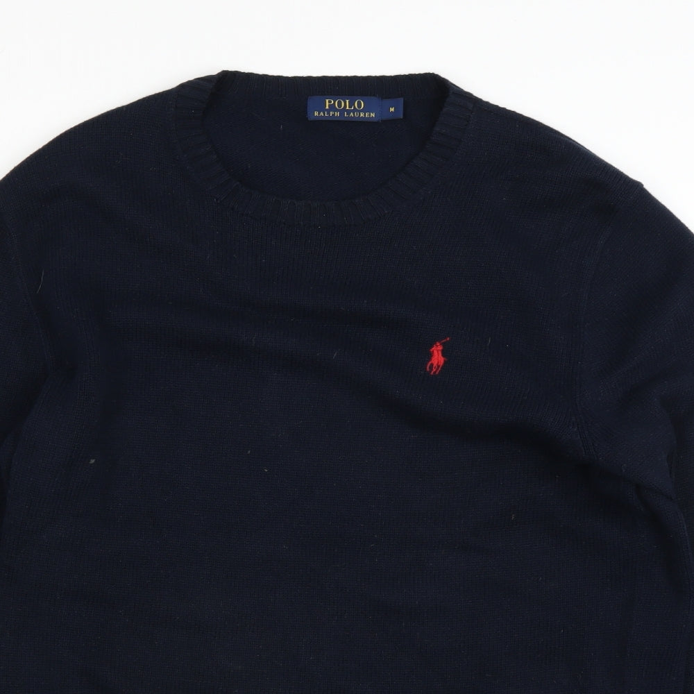 Polo Ralph Lauren Mens Blue   Pullover Jumper Size M