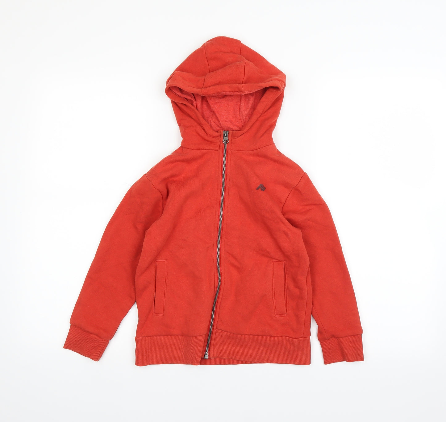 NEXT Boys Orange   Full Zip Hoodie Size 6 Years