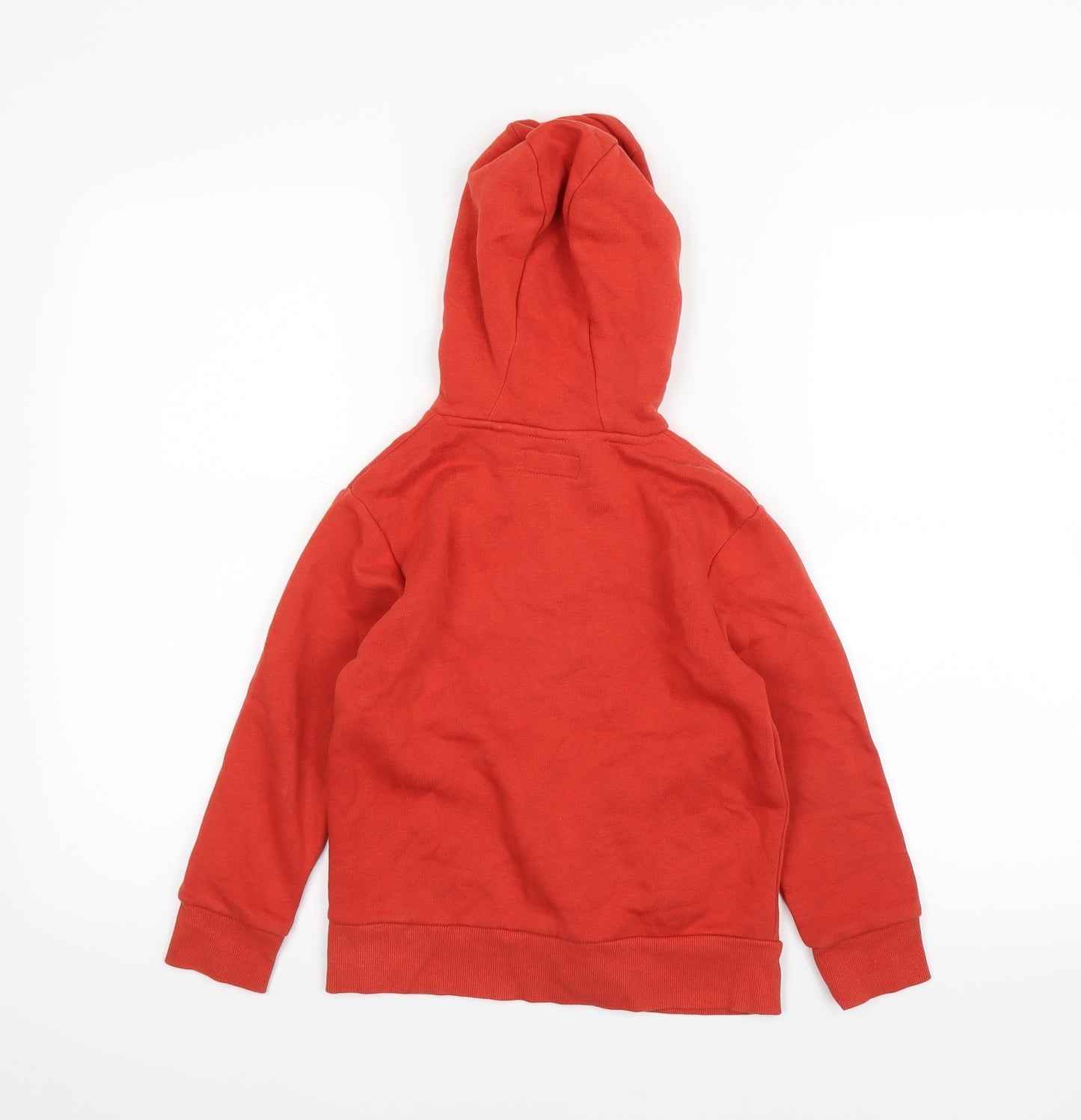 NEXT Boys Orange   Full Zip Hoodie Size 6 Years