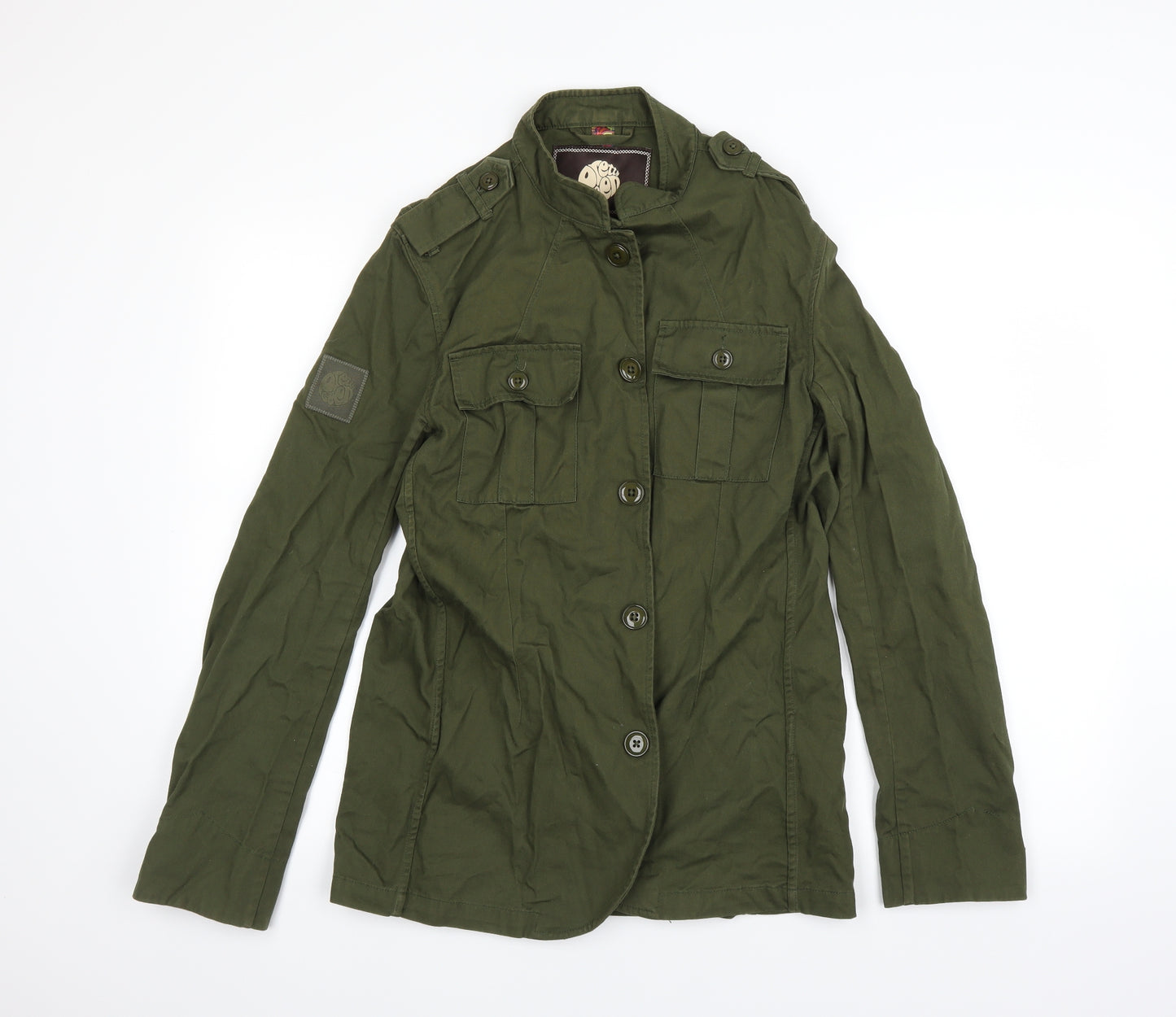 Pretty Green Womens Green   Jacket  Size M