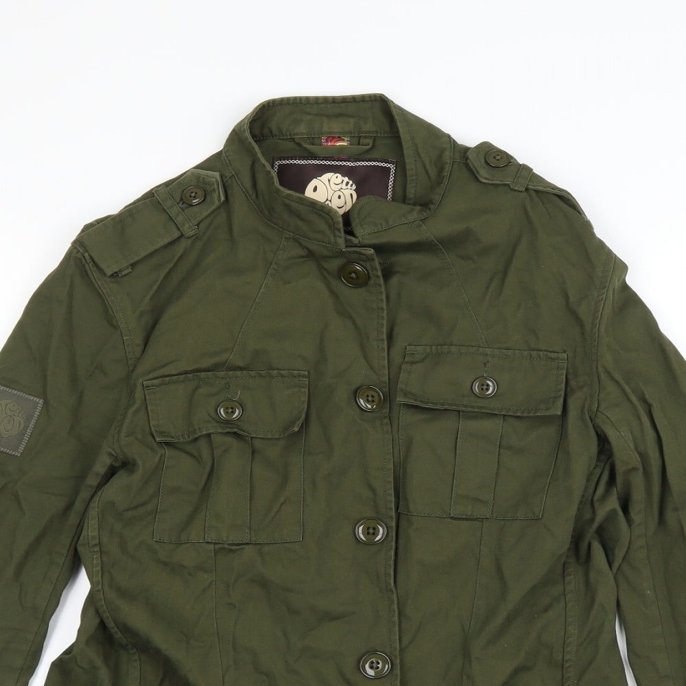 Pretty Green Womens Green   Jacket  Size M