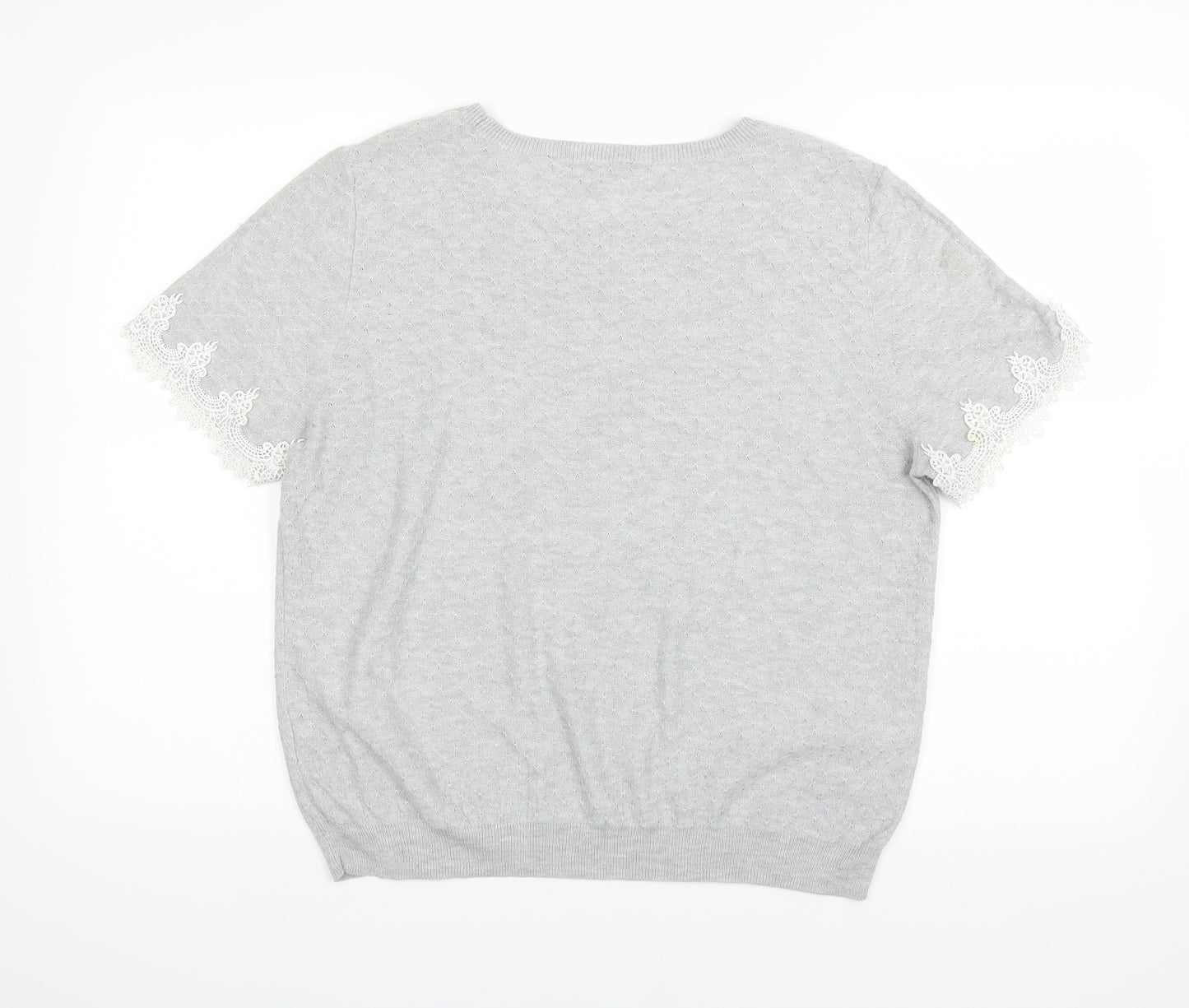 Dorothy Perkins Womens Grey   Pullover Jumper Size 12