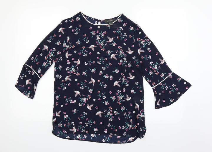 Primark Womens Blue   Basic Blouse Size 6