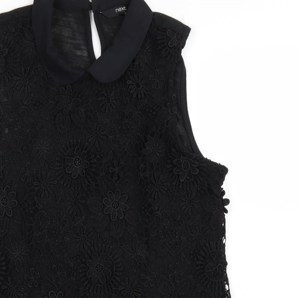 NEXT Womens Black   Basic Tank Size 12