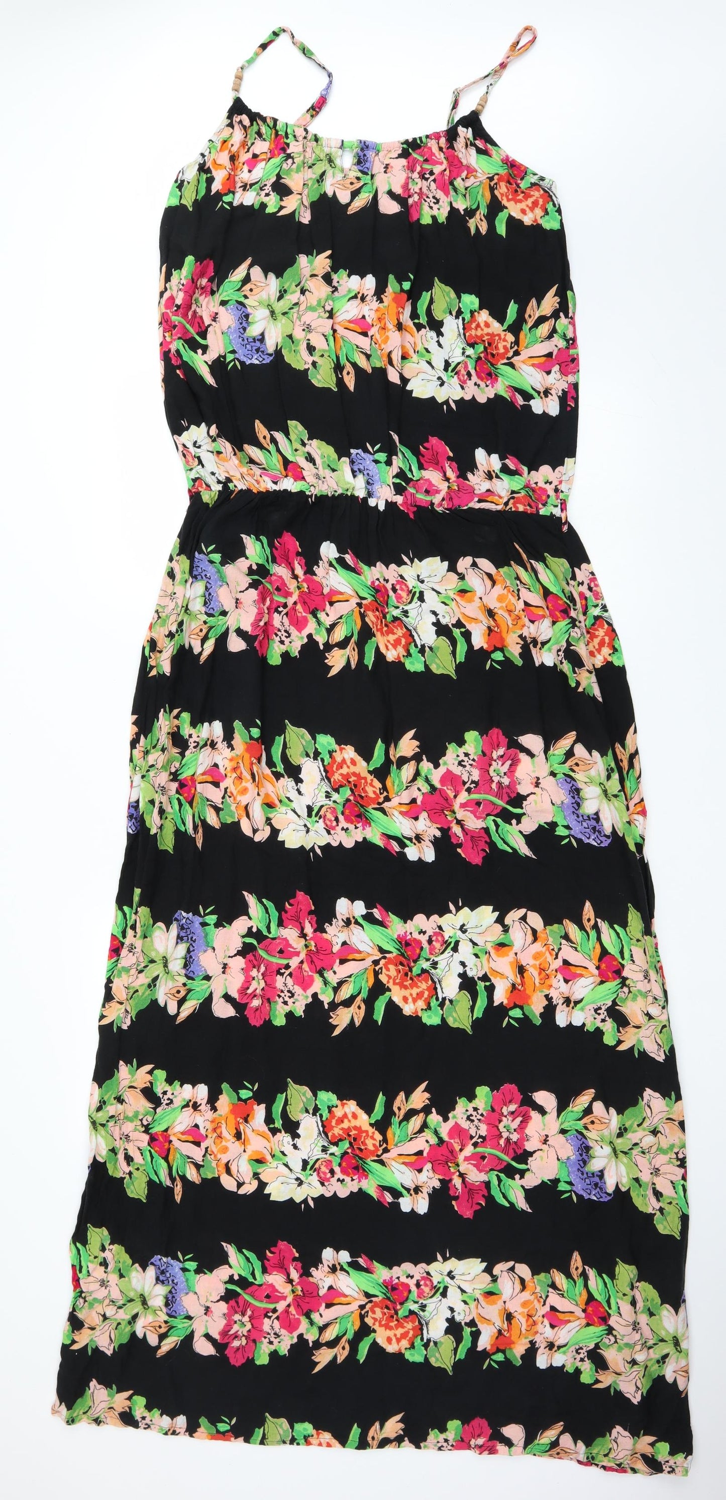 Primark Womens Multicoloured Floral  Maxi  Size 16