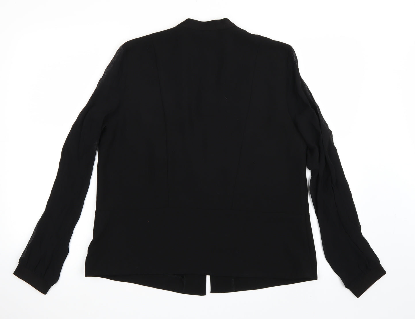 River Island Womens Black   Jacket Blazer Size 14