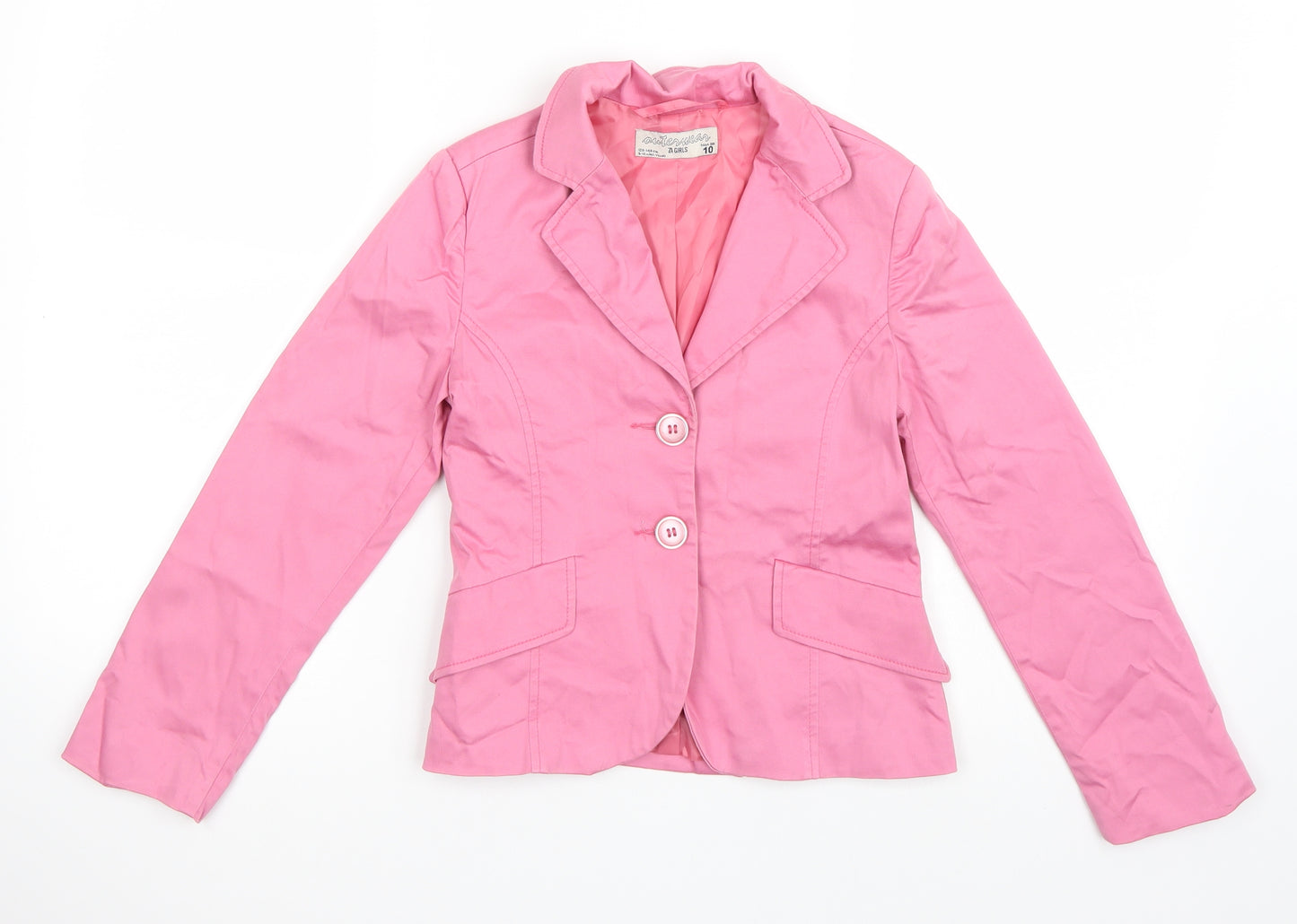 Outerwear Girls Pink   Jacket Blazer Size 9-10 Years