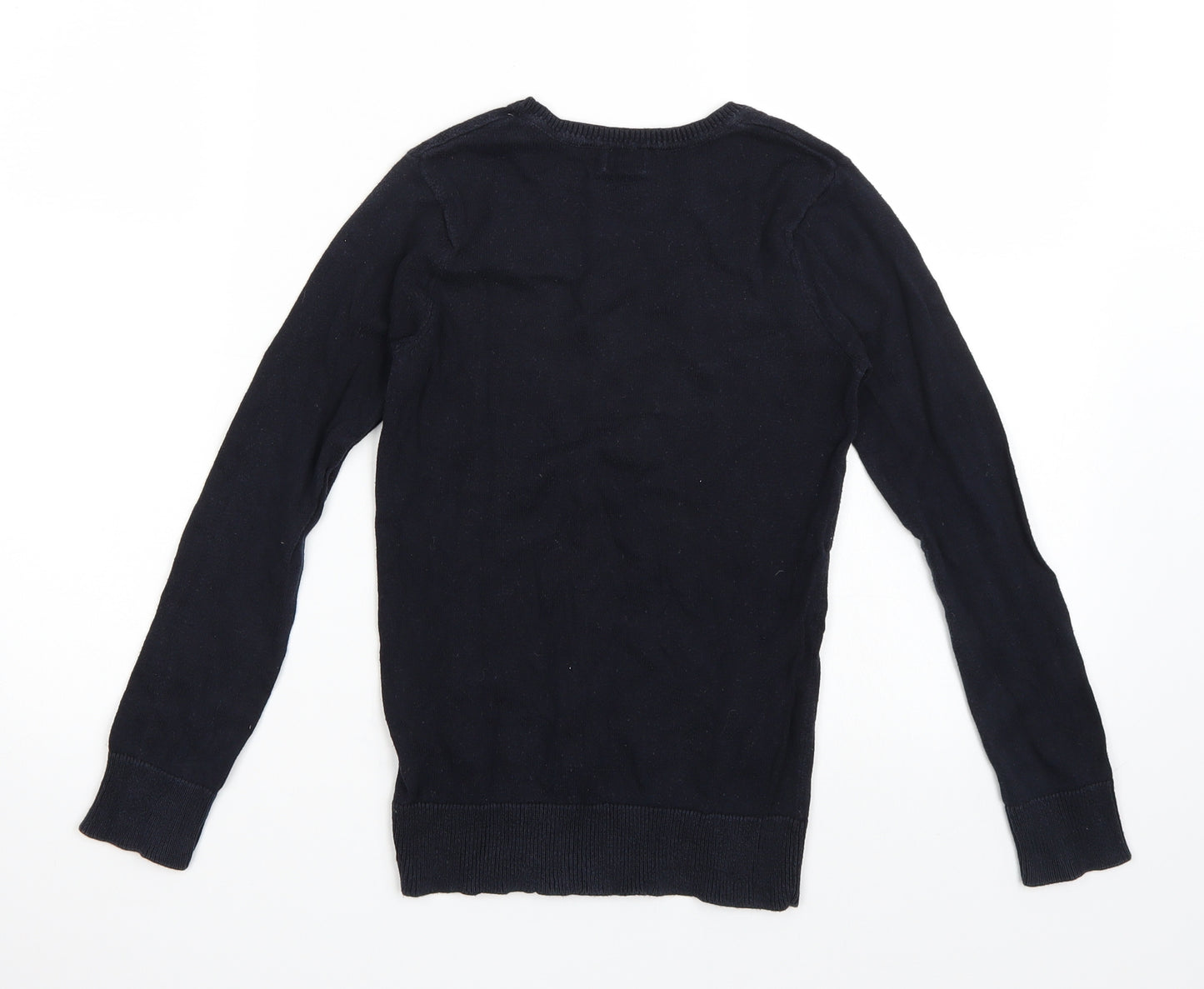 F&F Girls Blue   Pullover Jumper Size 8-9 Years