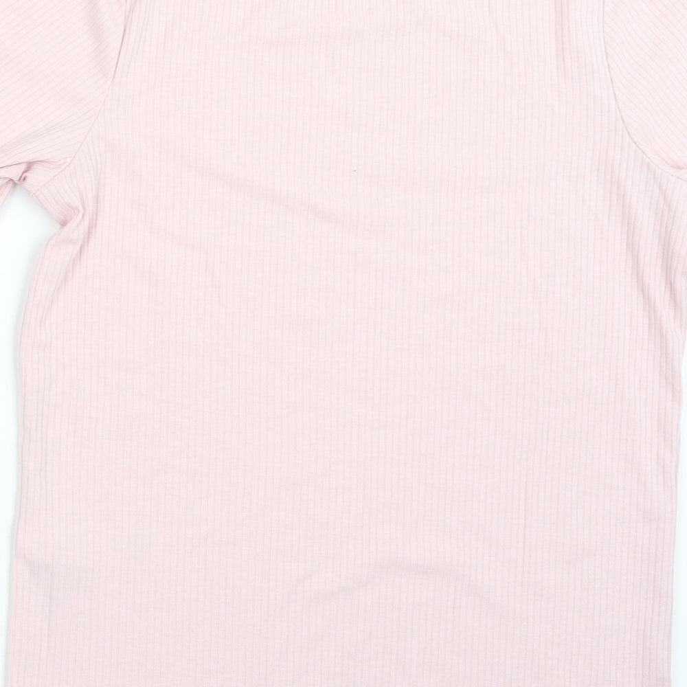Newlook Womens Pink   Basic T-Shirt Size 14