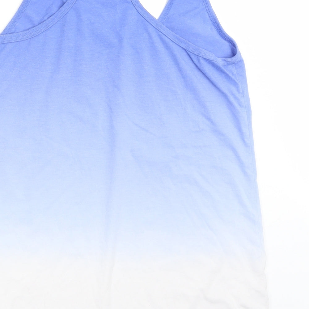 Nike Womens Blue   Basic Tank Size M