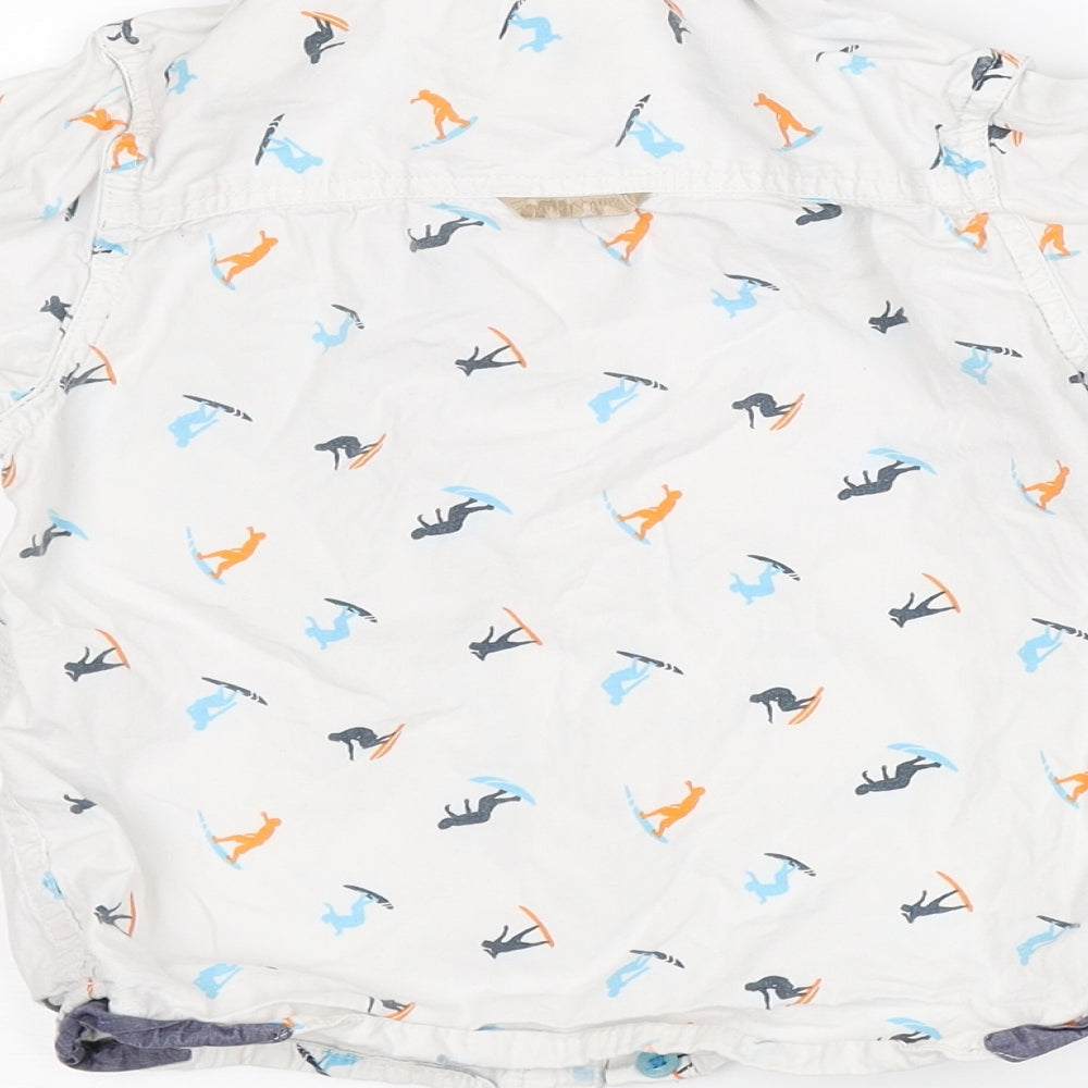 point cove Boys White   Basic Button-Up Size 2-3 Years  - surf