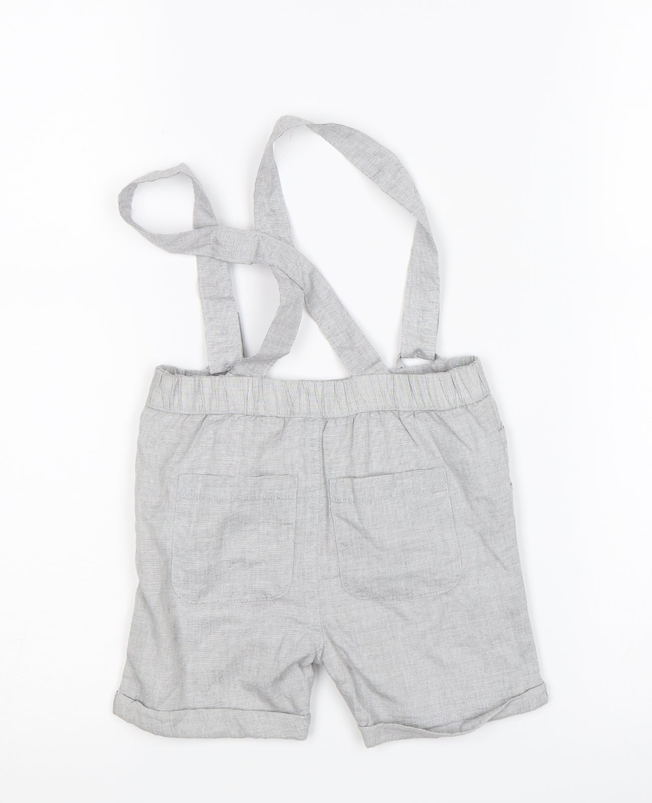 NEXT Boys Grey   Dungaree One-Piece Size 9-12 Months