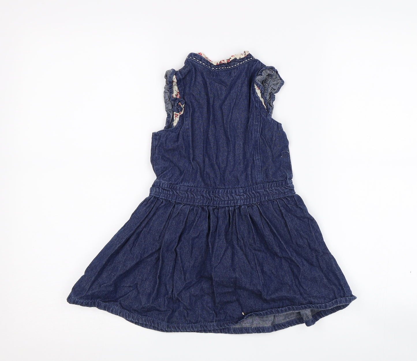 Girl2Girl Girls Blue  Denim Shirt Dress  Size 2-3 Years