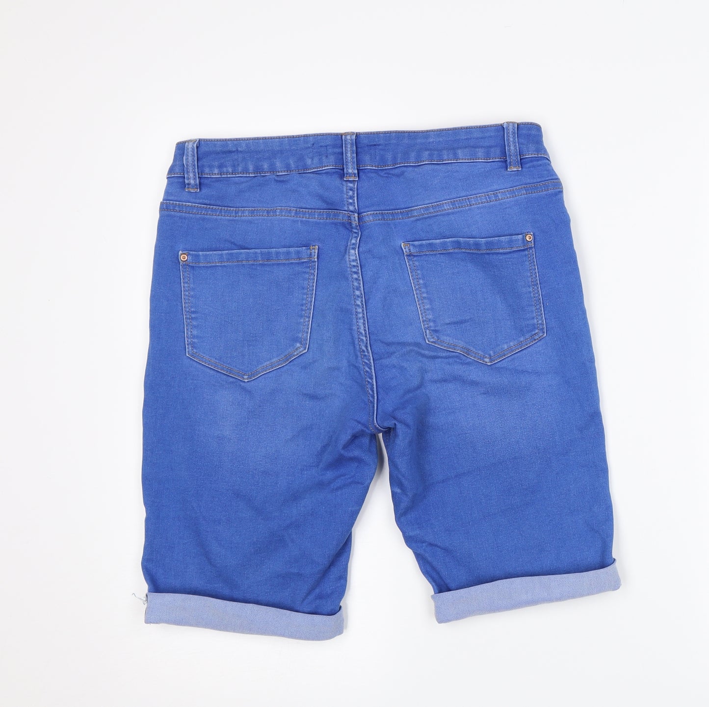 New Look Girls Blue  Denim Bermuda Shorts Size 14 Years