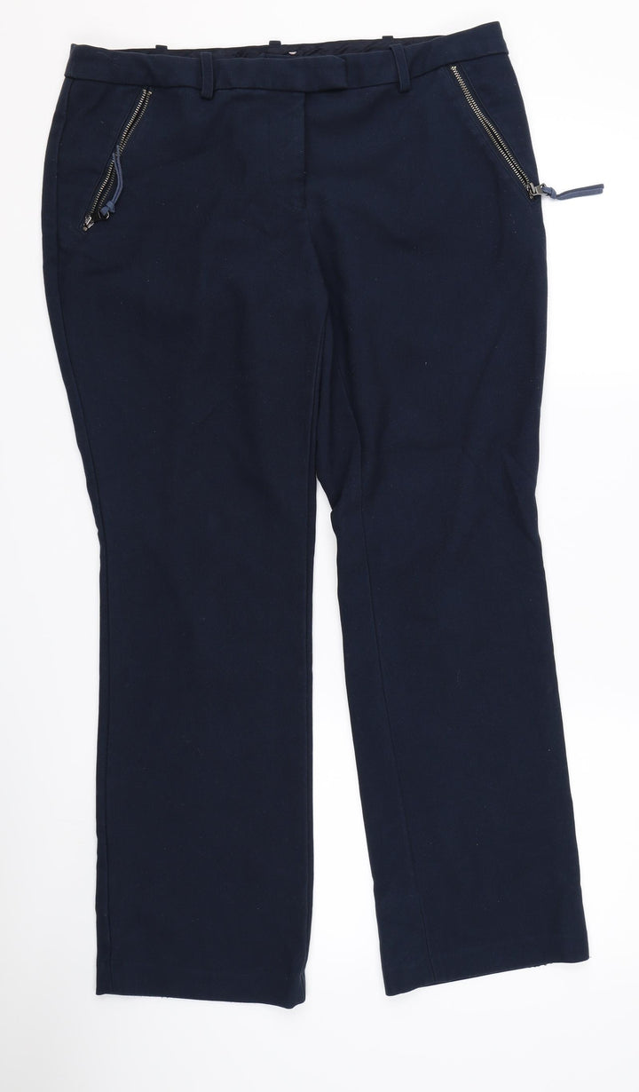 NEXT Womens Blue Trousers Size 34 in L27 in