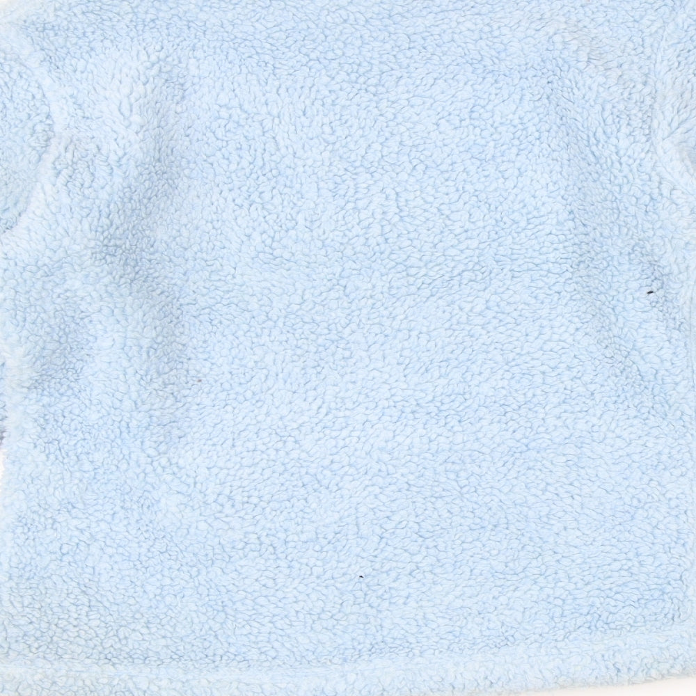 Quiksilver Womens Blue  Fleece Pullover Sweatshirt Size M