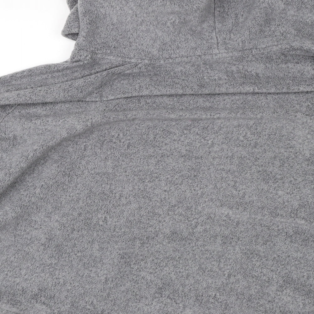 NEXT Womens Grey  Fleece Pullover Hoodie Size S