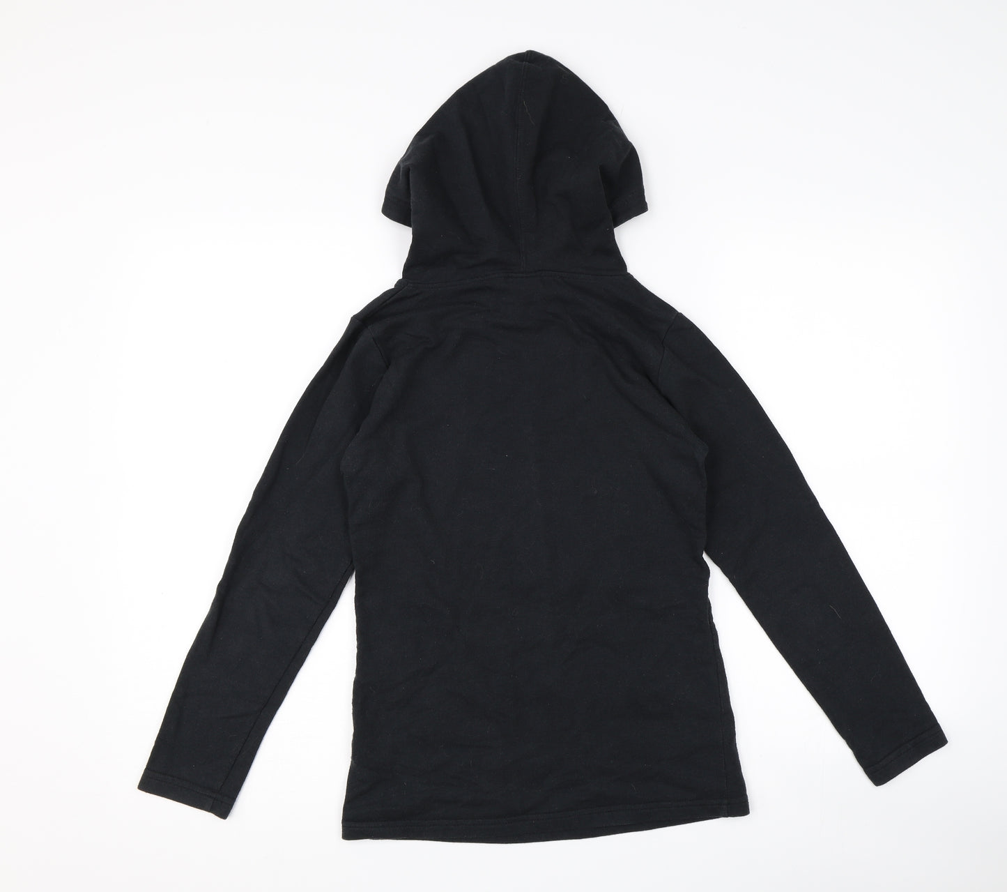 Disney Girls Black   Pullover Hoodie Size 10-11 Years  - Disney Tinkerbell