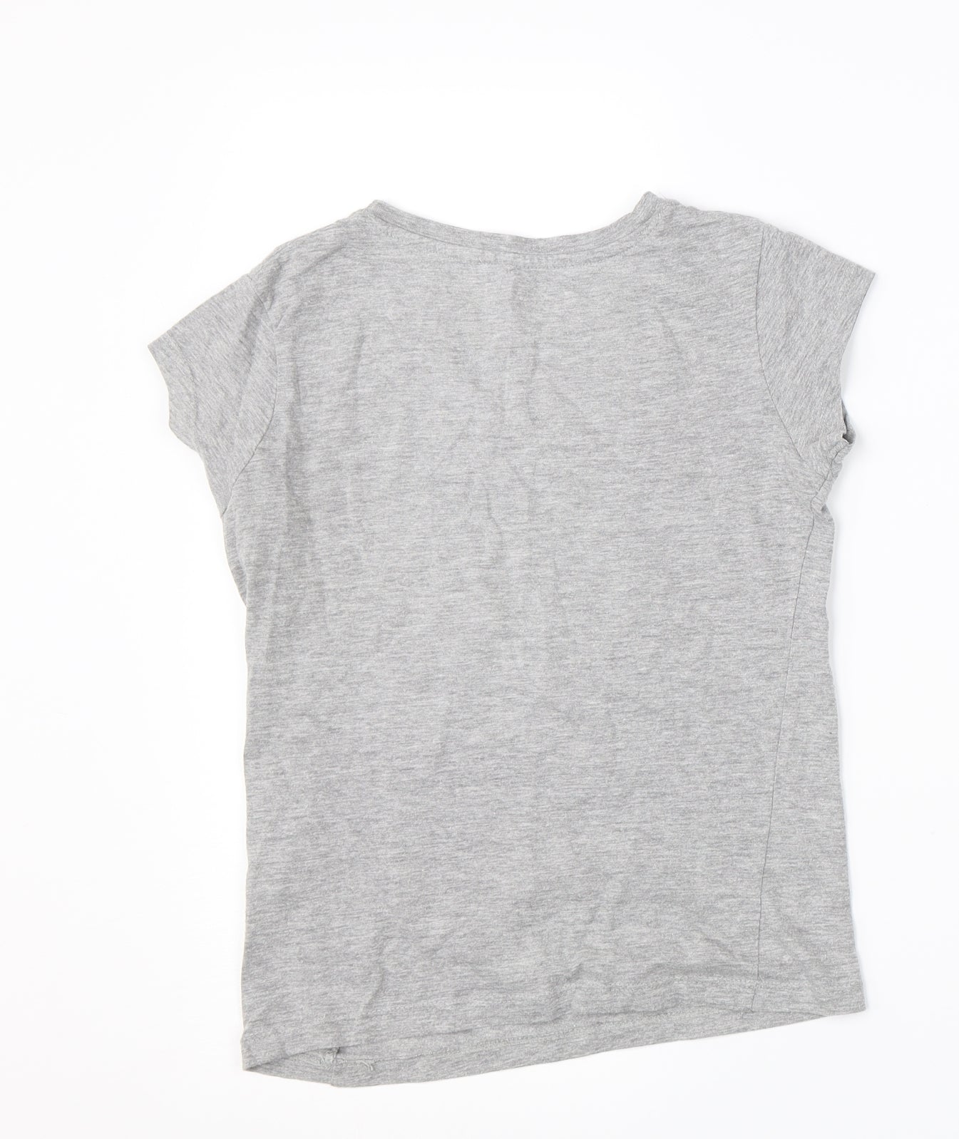 red tag Girls Grey   Basic T-Shirt Size 8-9 Years  - Giraffe