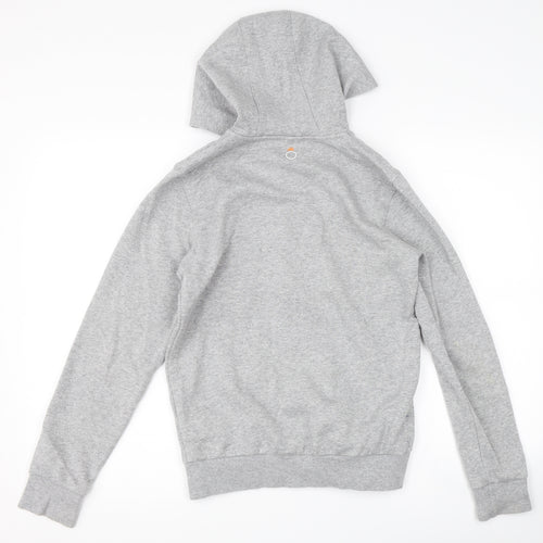 DECATHLON Girls Grey   Full Zip Hoodie Size 12-13 Years