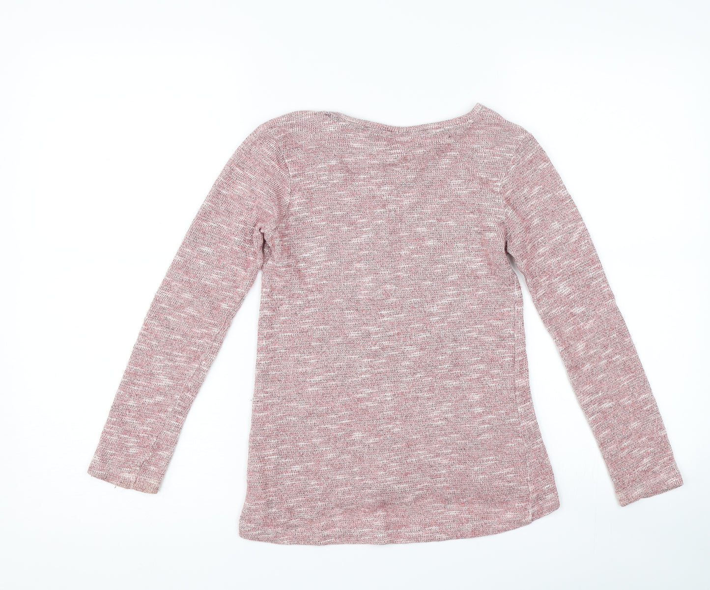 F&F Girls Pink   Basic T-Shirt Size 9-10 Years  - Butterfly