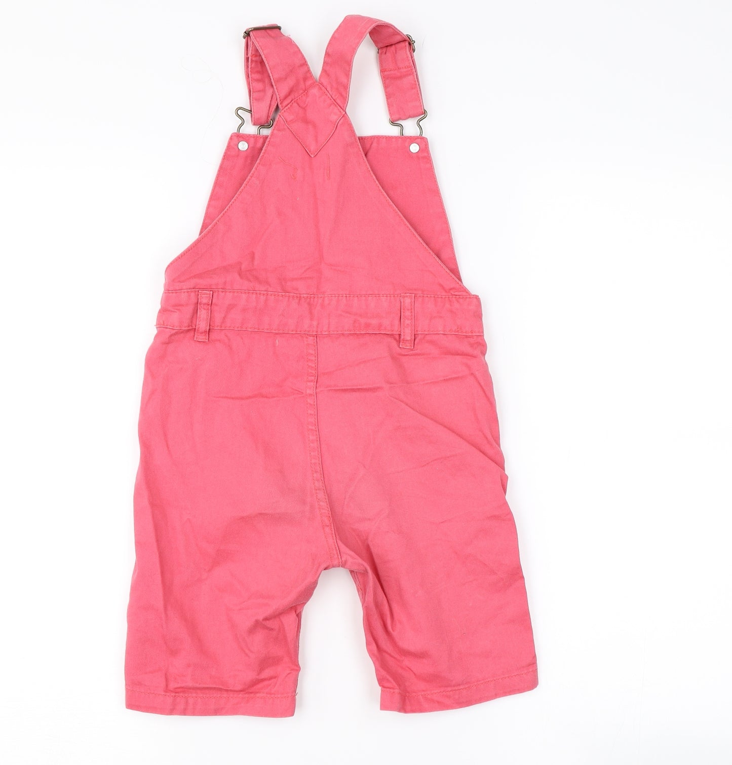 John Lewis Girls Pink  Denim Dungaree One-Piece Size 5 Years