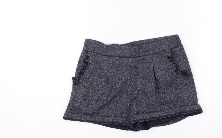 La Redoute Girls Purple Mom Shorts Size 8 Years