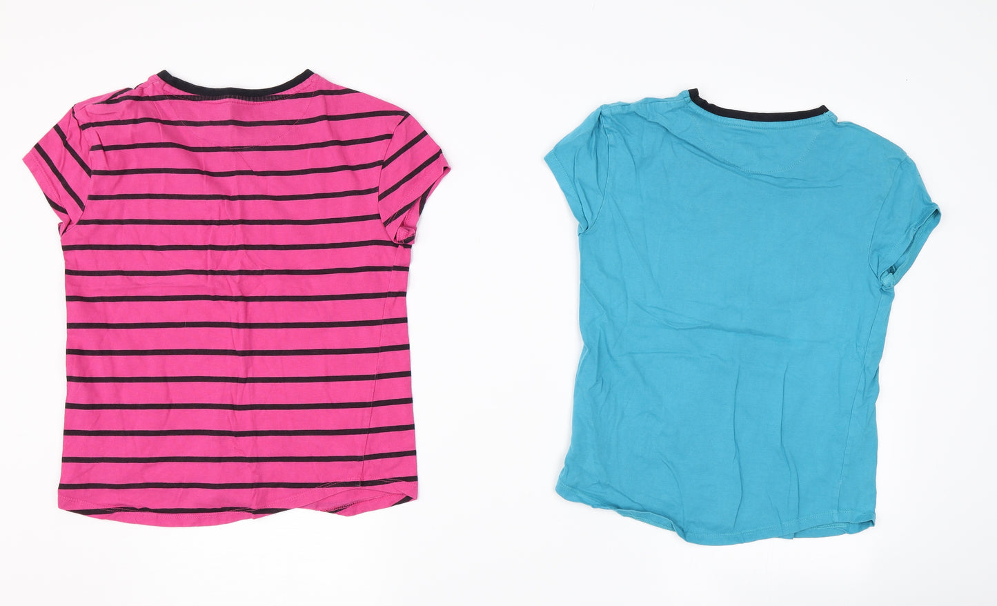 Very Girls Pink   Basic T-Shirt Size 9-10 Years  - 2 pack