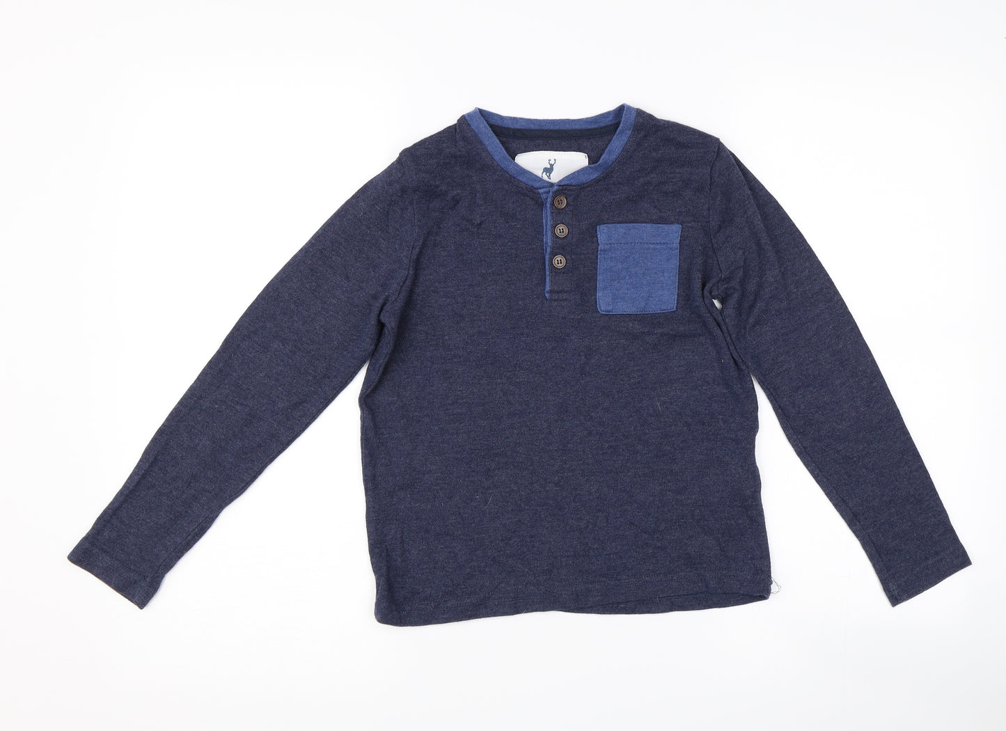 Pepperts Boys Blue   Basic T-Shirt Size 8-9 Years