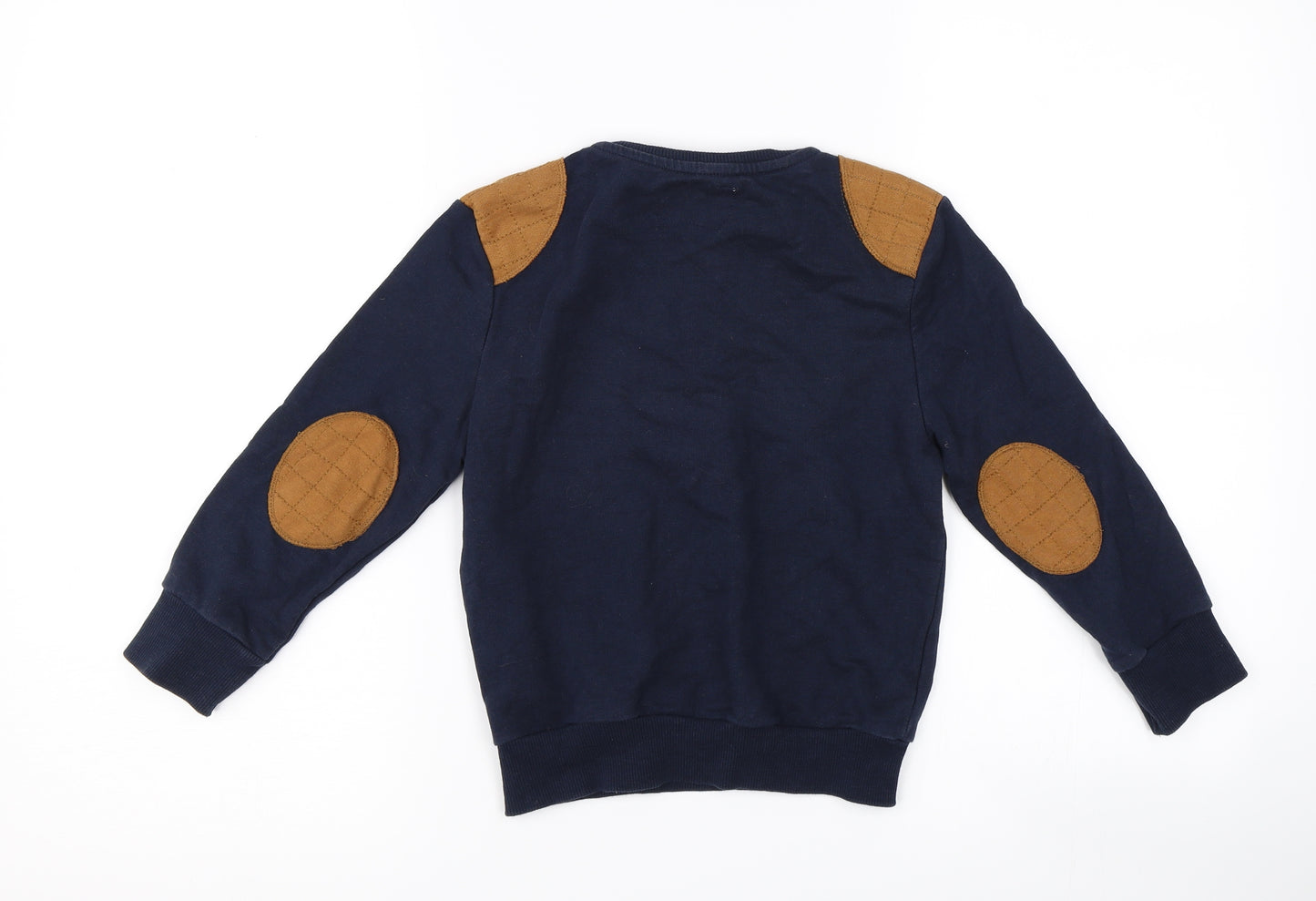 Primark Boys Blue   Pullover Sweatshirt Size 5-6 Years