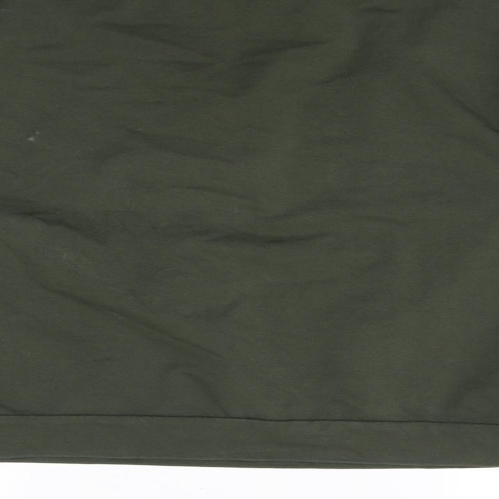 Sleek Chic Womens Green   Pullover Jumper Size L