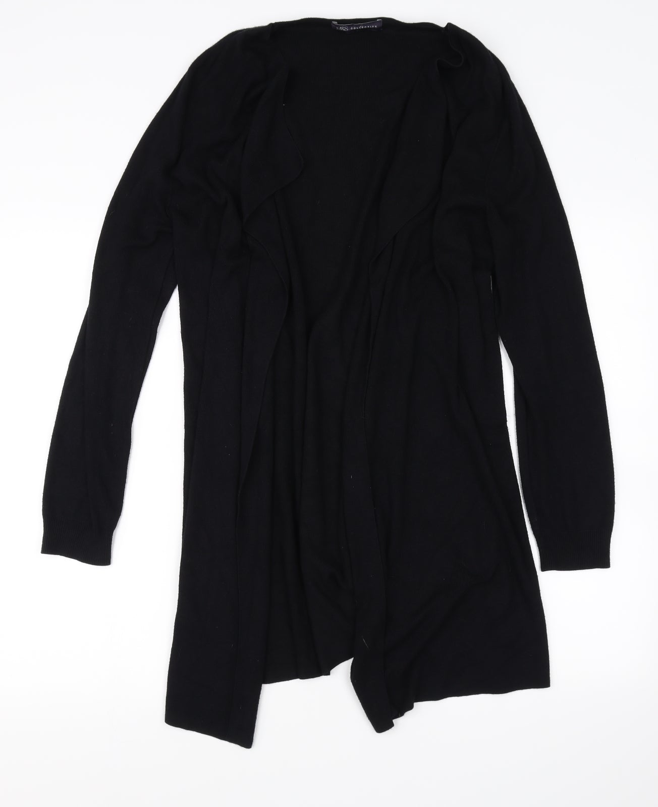 m&s Womens Black   Cardigan Jumper Size M