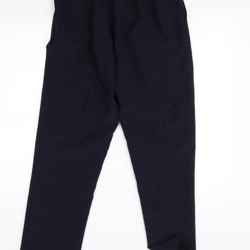 Preworn Womens Blue   Dress Pants Trousers Size 16 L28 in