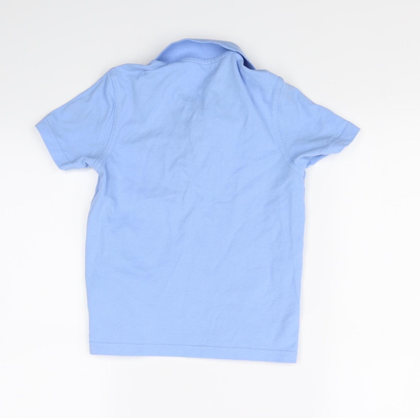 George Boys Blue   Basic Polo Size 4-5 Years