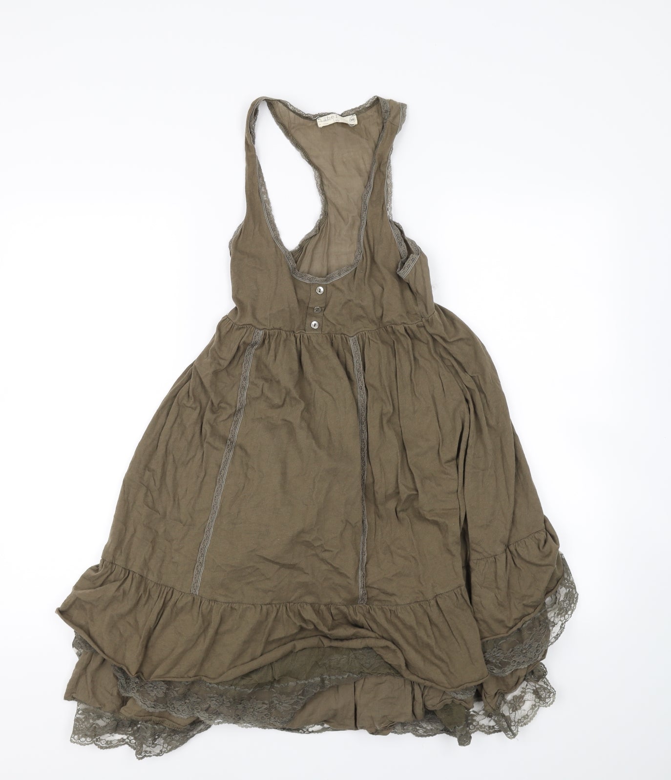 label Womens Green   Fit & Flare  Size 10