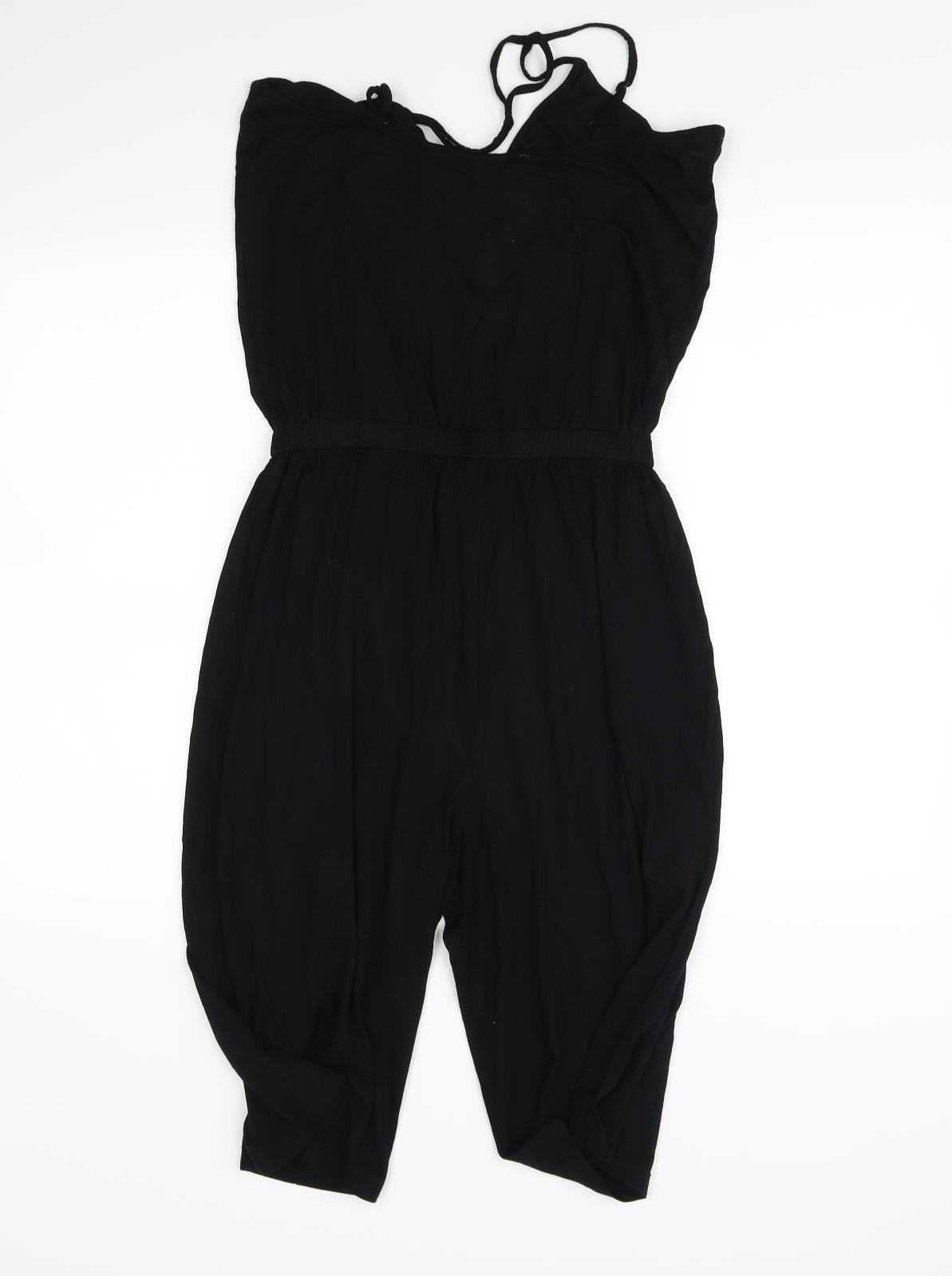 Next  Womens Black   Jumpsuit One-Piece Size 12 L24 in