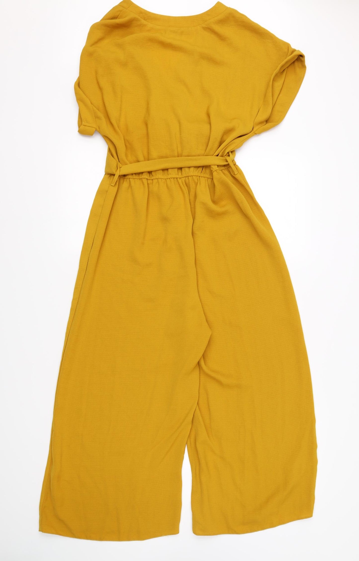 New Look Womens Yellow   Jumpsuit One-Piece Size 12 L25 in