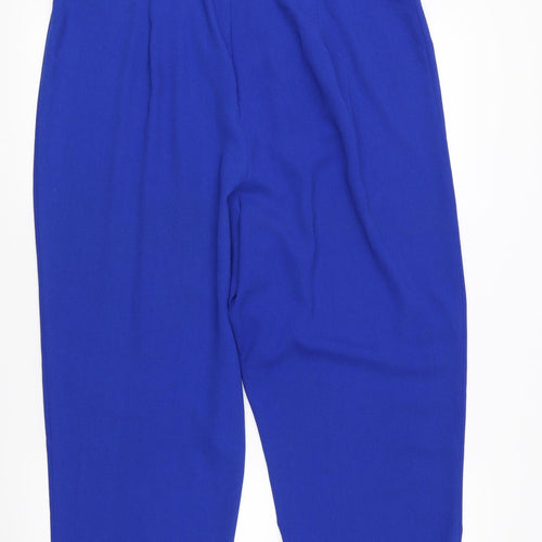 George Womens Blue   Jumpsuit One-Piece Size 16 L28 in