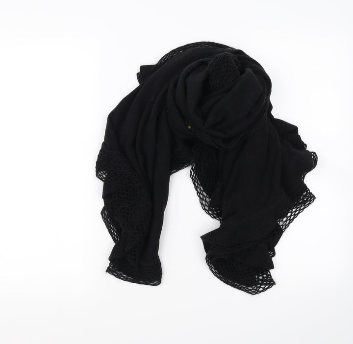 Preworn Unisex Black    Scarf