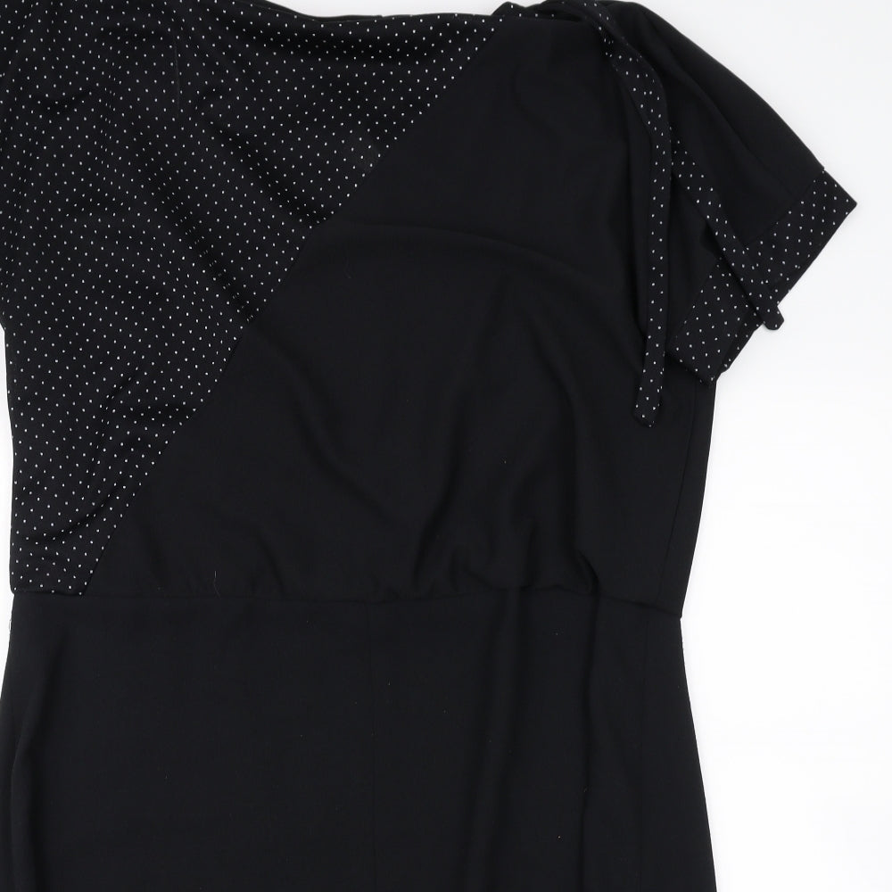 Preworn Womens Black   Shift  Size 16